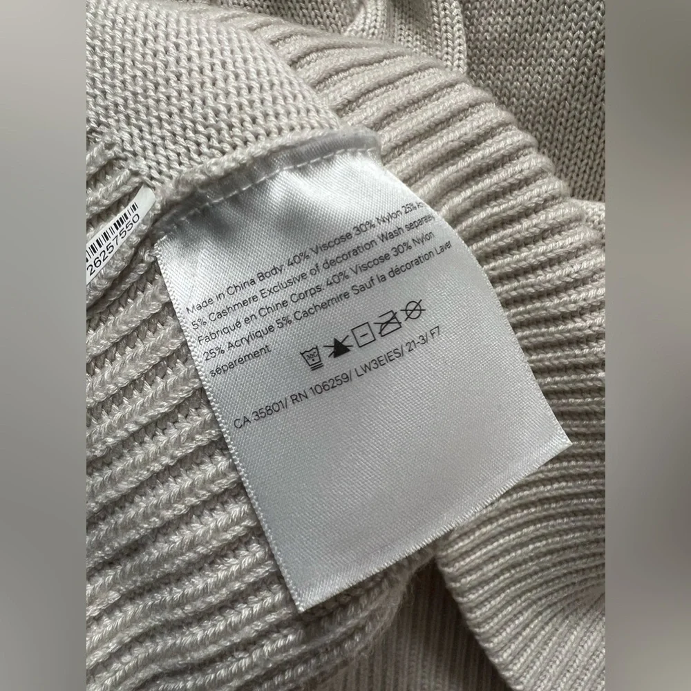 Lululemon Double Knit Sweater Hoodie White Opal